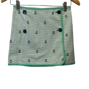 CPC childrenwear Green Anchor Print gilrs Skirt size 8